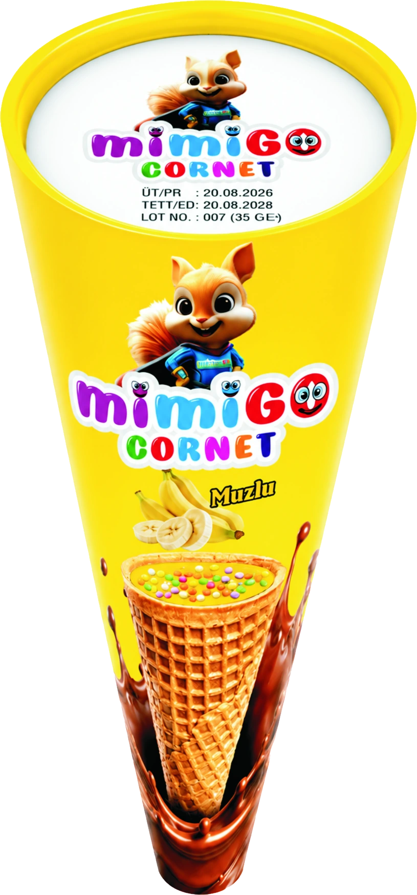 mimiGO Cornet Banana